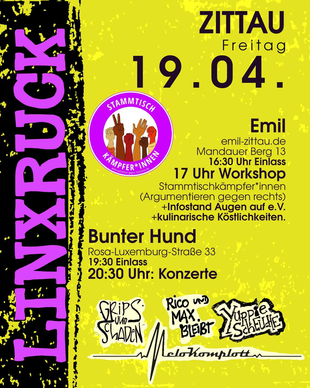 Konzert Flyer